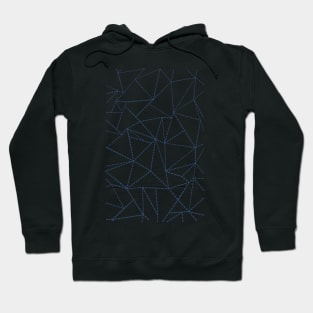 Ab Dotted Lines Navy Hoodie